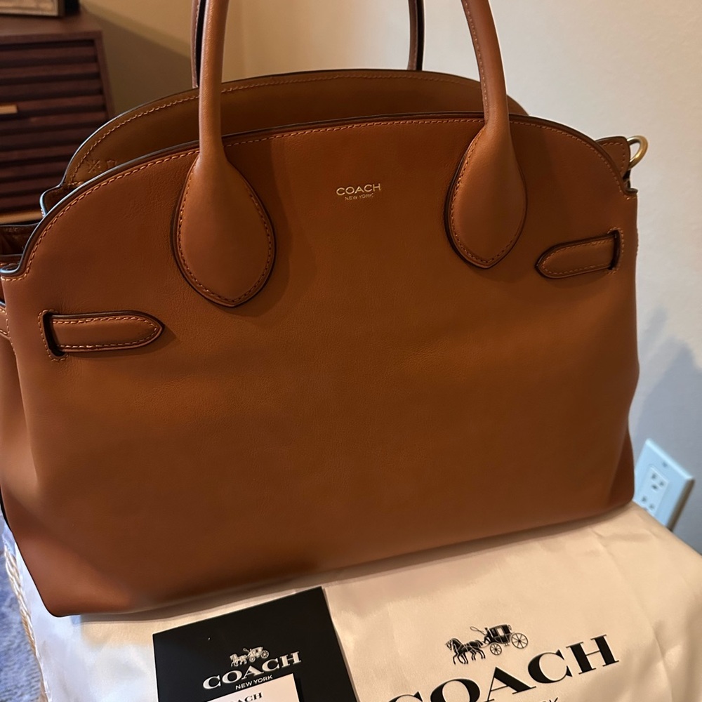 Coach Soft Empire 40 Carryall Leather Tote